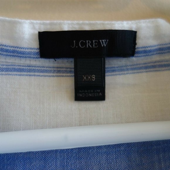 Striped Cotton Beach Tassel Tunic F1944 XXS XS 0 - Picture 8 of 10